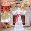 Décoration de Noël d'extérieur ange lumineux 65 "