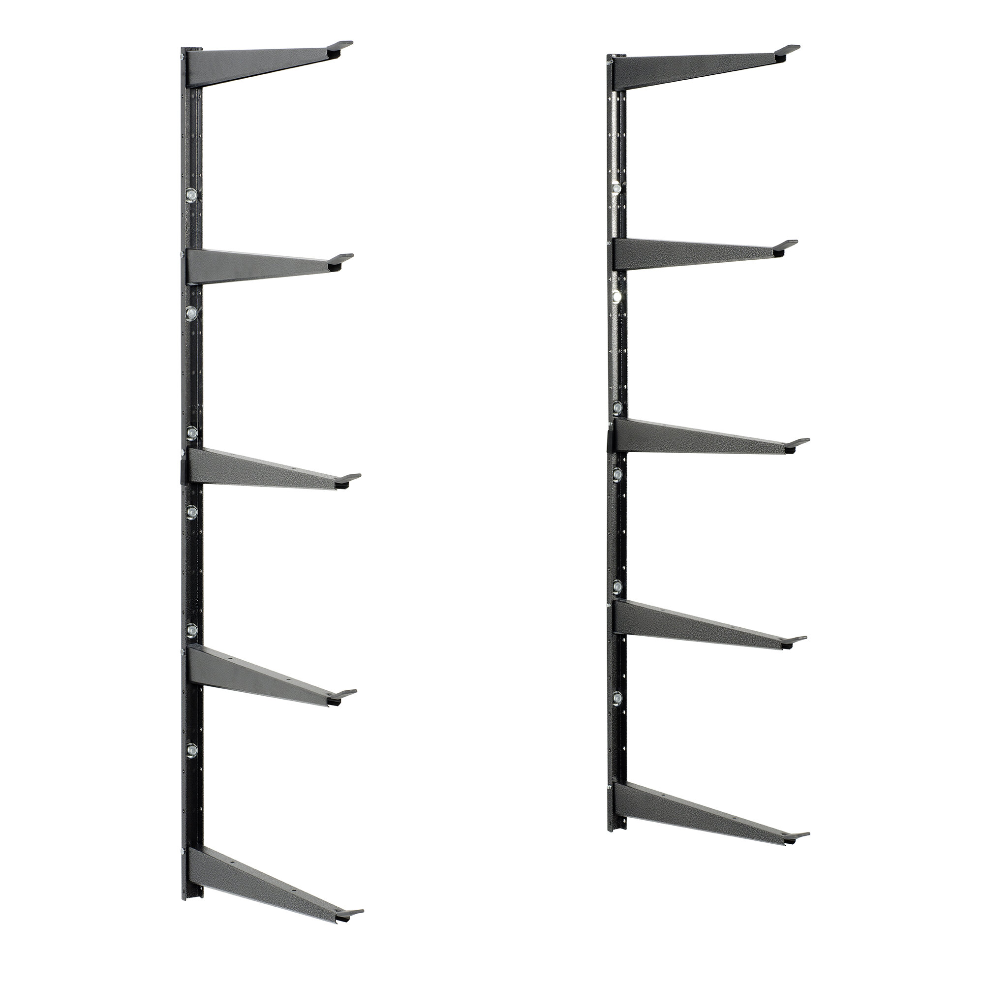 Delta Cycle 5-Tier Heavy Duty Steel Garage Storage Rack and Lumber Rack, Adjustable Shelves, Holds Up to 800 lbs, Adult