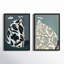 Storm & Beach Dresses. Set of 2 by Marco Marella for Studio M - Framed Wall Art-978655366-978655370