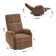 Mordern Design Swivel Rocker Recliner With Super Soft Padding Seat