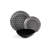 Monochrome 18 Piece Porcelain China Dinnerware Set - Service for 6-53392655