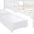 Twin-Size Platform Bed With Guardrails And Storage - White Allure Twin Wood Elevations-73860028-73859970