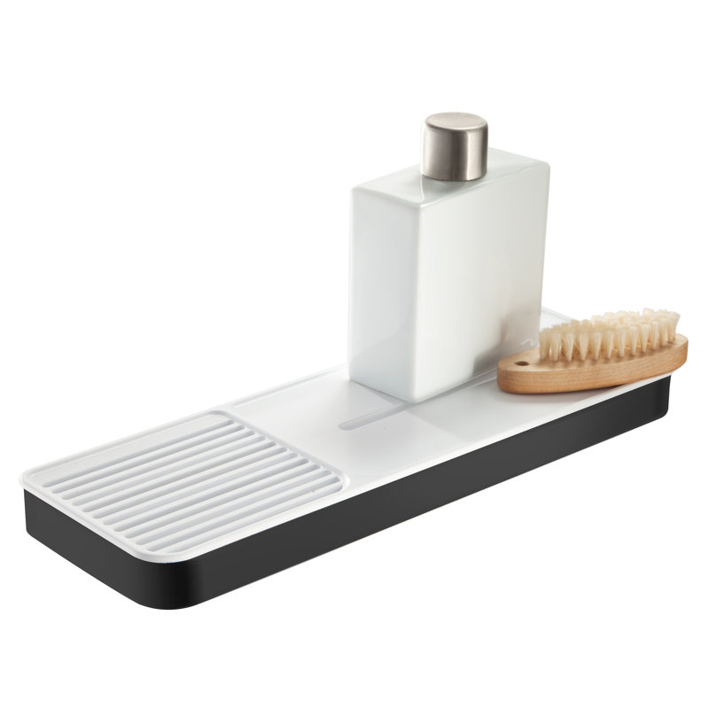 Aleiya Bathroom Tray, Black