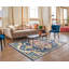 Adrell Rectangle Floral Berber Indoor / Outdoor Area Rug-2067469347