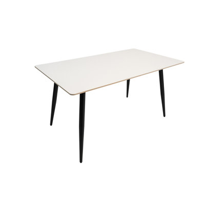 Table de salle à manger en pierre frittée Cb Home Sintera - élégante, durable et résistante à la chaleur (4 à 6 places)