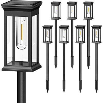 Solar Powered Integrated LED Pathway Light Pack