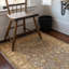 Tapis gris / ivoire en laine noué à la main Majestic-580121023