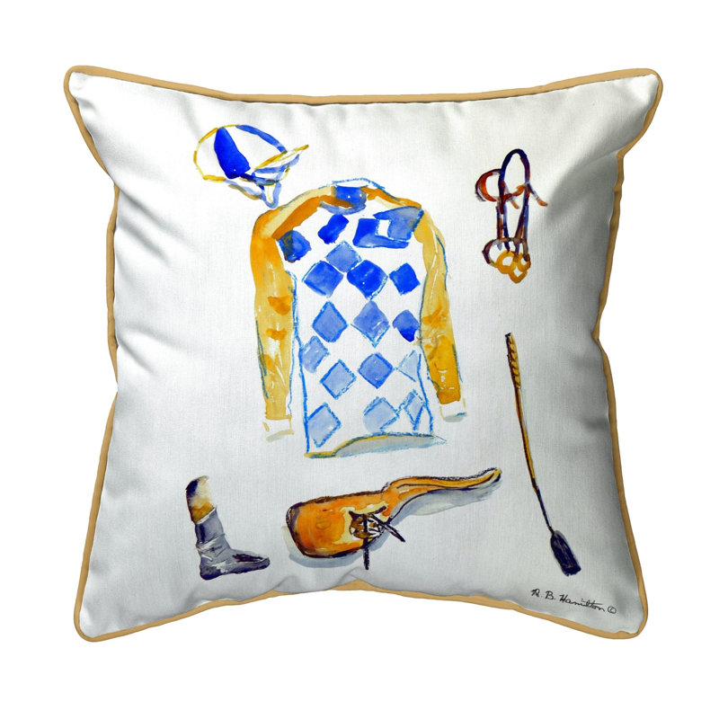 Housse de coussin et insert d’extérieur carrés Racing Gear, Très grand
