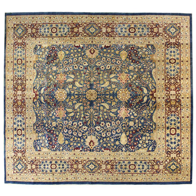 Tabriz One-of-a-Kind 11'4" X 12'2" Area Rug