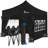 SUNMER 3m x 3m Steel Pop-Up Gazebo with Walls-61654194