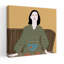 «Woman Goldfish Dream Modern Fish», reproduction d'art murale-600678397