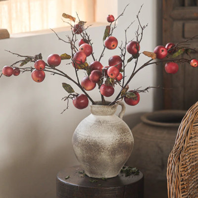 Fausse tige de pomme rouge 36 po