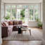 Brindle Stripe Hand Loom Knotted Wool Rug-1491392640
