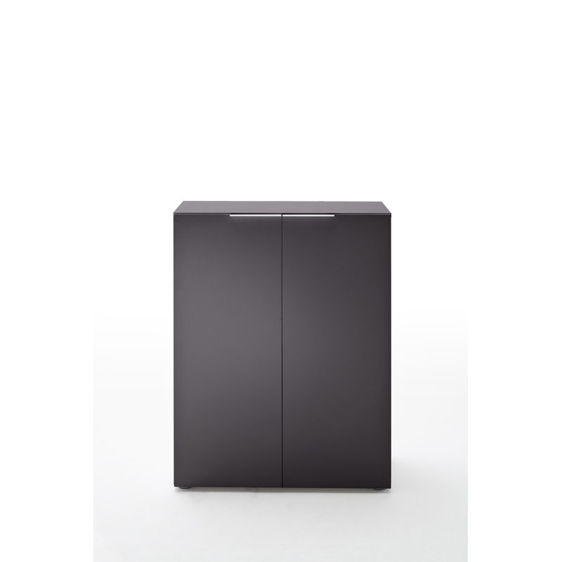 Pagano 80cm W Chest of Drawers, Anthracite
