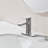 Widespread Bathroom Faucet with Soft-Touch Water Flow, Anti-Scratch and Corrosion-Resistant Finish-115593314