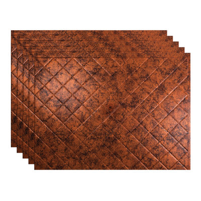 FASÄDE Quilted Decorative Vinyl Backsplash 15 sq ft Kit
