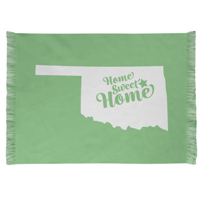 Tapis de maison vert tulsa