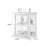 Burlywood Solid Wood+Tempered Glass Display Cases