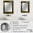 Luxury Brand Design I - Fashion Wall Mirror, Glam Decorative Mirror, Printed Metal Art-288759636