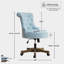 Chaise de bureau pivotante Asyra-369831838