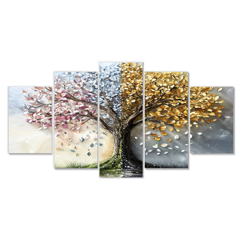 «Four Season Tree of Life III - Tree of Life», ensemble de reproduction d'art mural