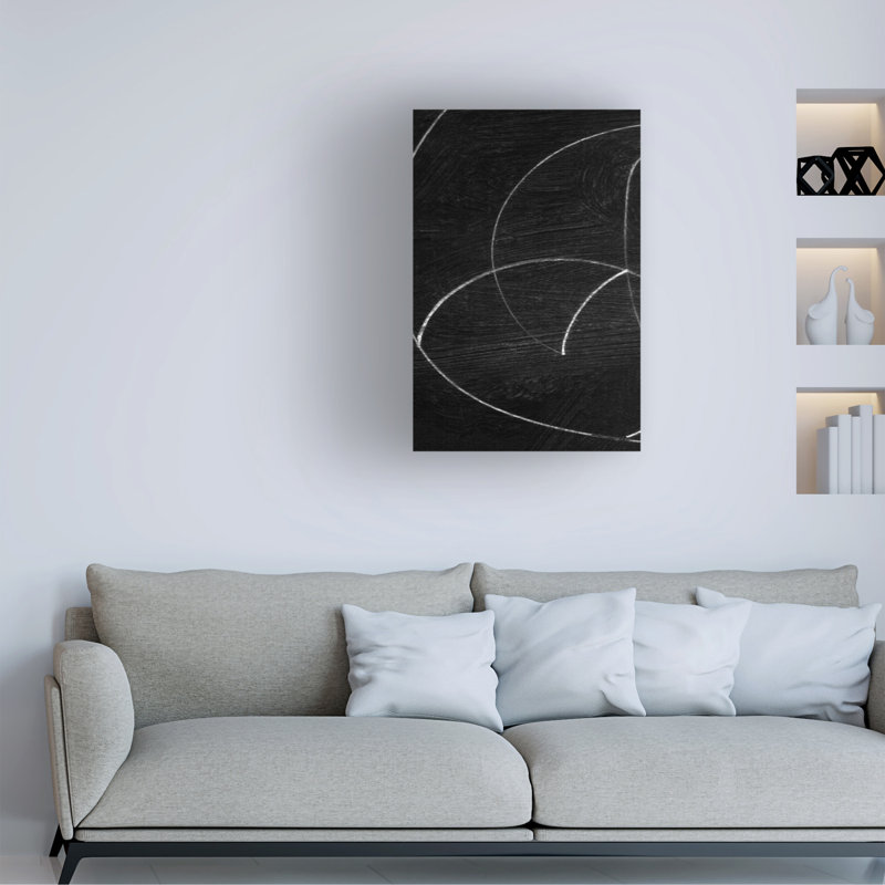 Art sur toile, noir, H 47 po x l 30 po