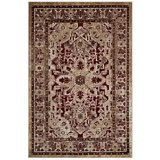 Tapis turc à motif floral rétro Modway Grania