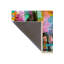 Oil Paint Look Multicolor Abstract Pattern Woven Base Decorative Machine Washable Rug-2102697250