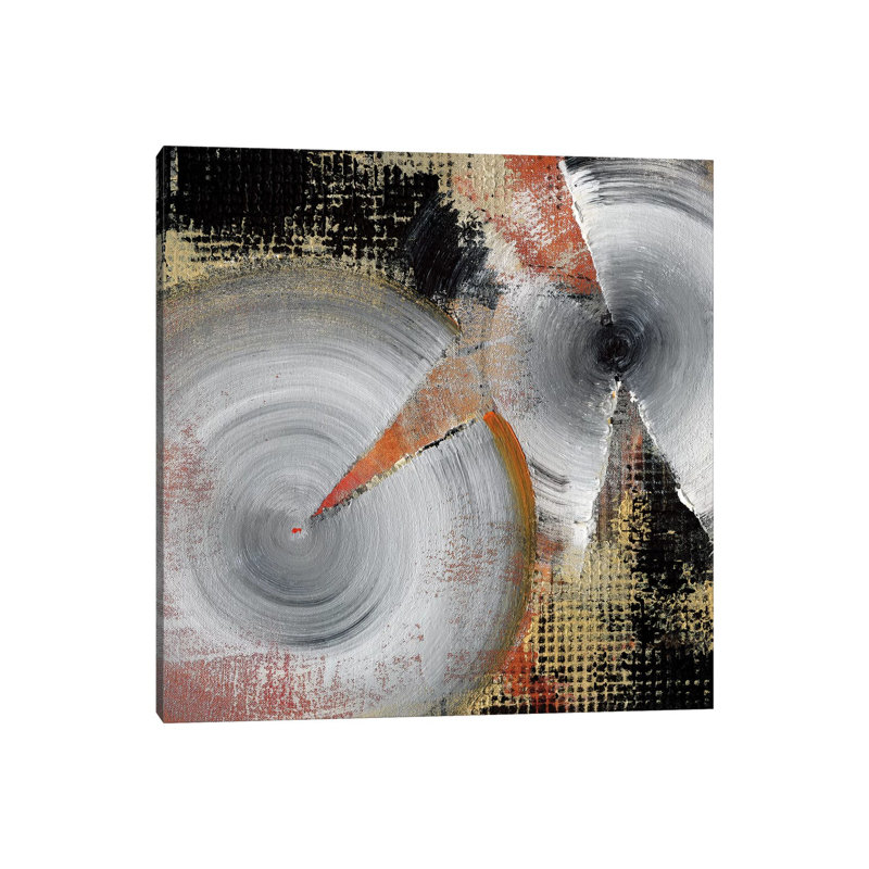 Circle Abstract I 1 Piece Wrapped Canvas Wall Art, 66.04 cm H x 66.04 cm W x 3.175 cm D
