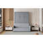 Lit escamotable double pleine grandeur avec coussin