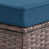 Brun/bleu
