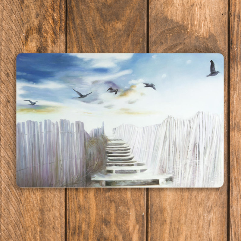 Polypropylene Plastic Animals/Nature Rectangle Placemat