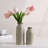 6.1-7.9 Inch 2 Pcs Rustic Ceramic Vase Set-1708251614