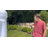 White Bounce House with Slide, Ball Pit & Air Blower for Kids Indoor & Outdoor Summer Party Play