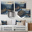 «Winter Blue Barn Fading Light I», reproduction d'art murale grange-1348306498-1348306504