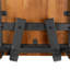Ensemble de 2 tabourets de bar en bois de style industriel et industriel de qualité commerciale Lazro-1048310763-951626481