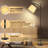 Taurice 62'' Arched Floor Lamp with Remote Control Bulb Included,Magnetic Design, Timer Added
