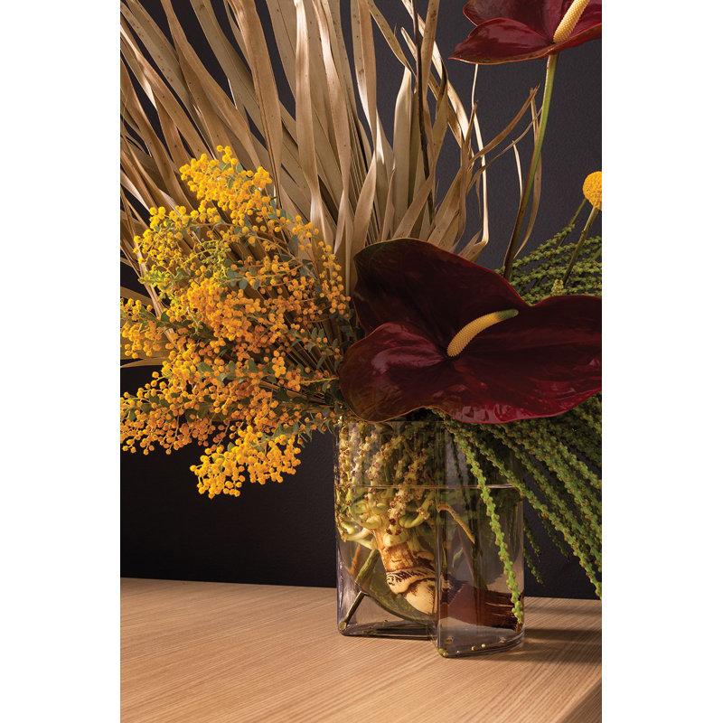 Agatha Handmade Glass Pot Planter