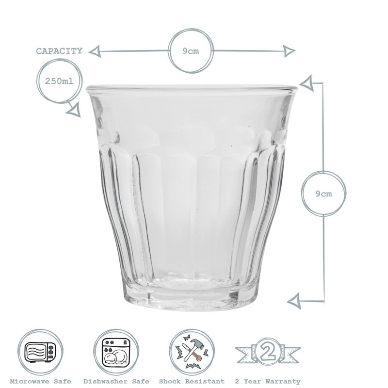 250ml Drinking Glass
