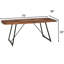 Iron and Wood Dining Table