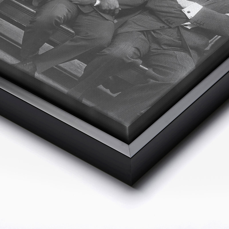 The Rat Pack No1, Cadre noir, Canevas, H 08 po x l 10 po