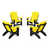 Jaune citron / Noir est en rupture de stock