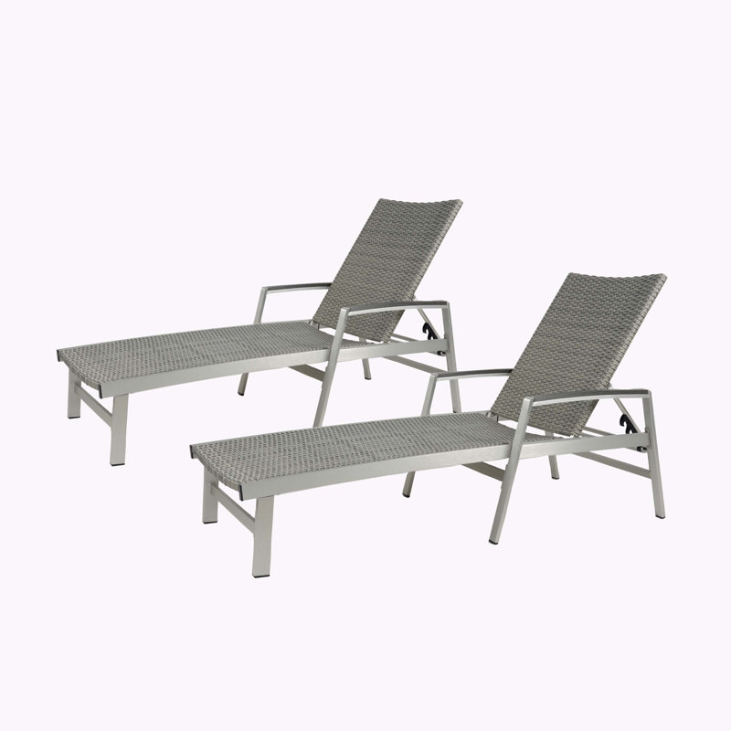 Vanhorn Outdoor Chaise Lounge