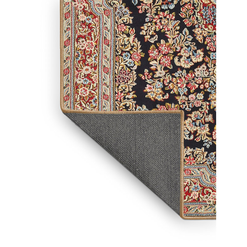 Tapis beige/gris traditionnel Dankrad, Rectangle 4 pi x 6 pi