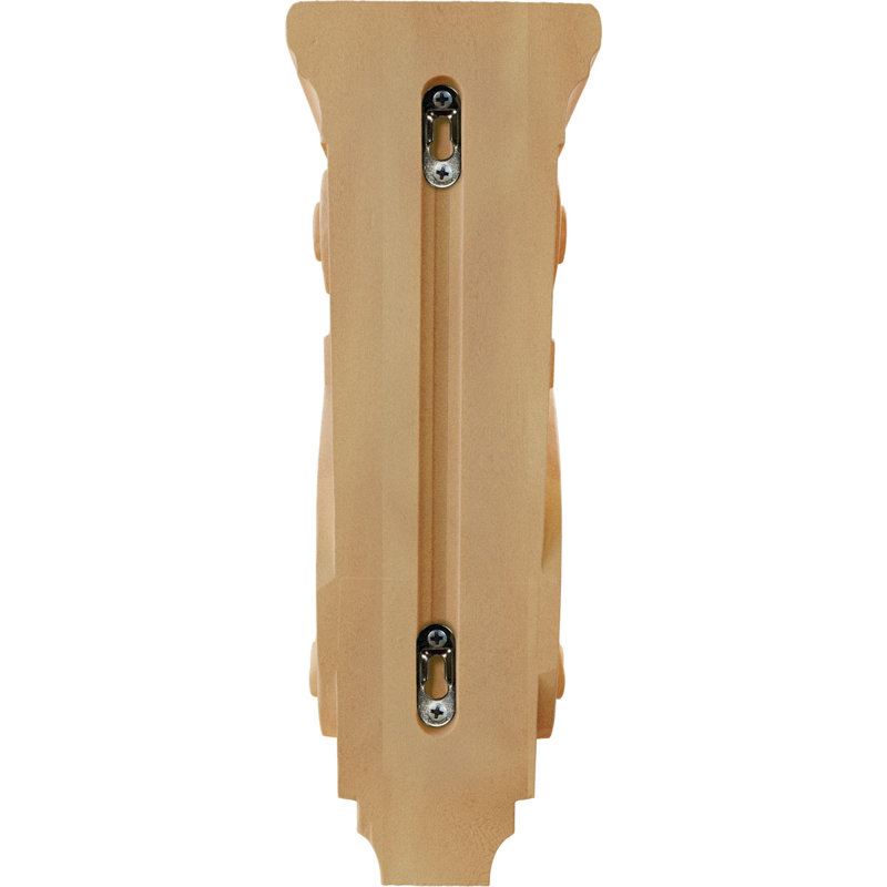 Large Shell Corbel, Red Oak