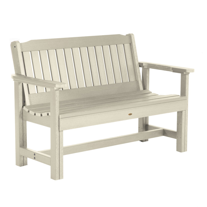 Lunz Outdoor Bench, Whitewash