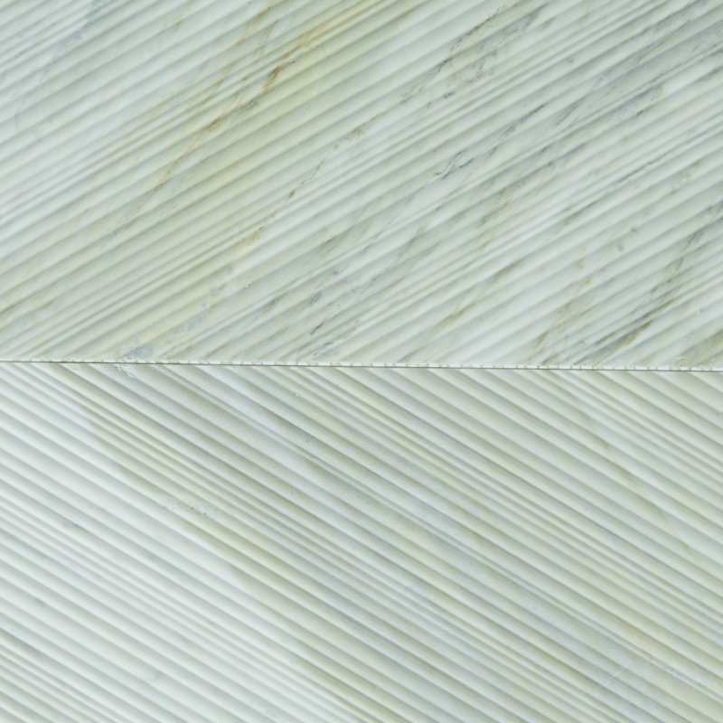 Pietra Divina Random Sized Natural Stone Mosaic Wall Tile, Beige/Green