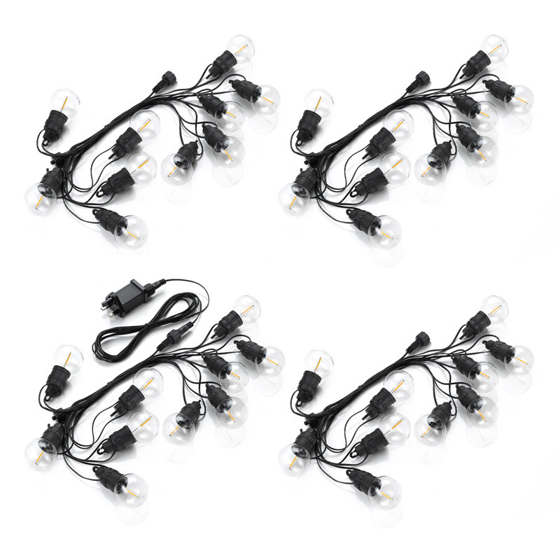 Ailn 2000cm LED 40 - Bulb Festoon Lights String Light (End to End Connectable)