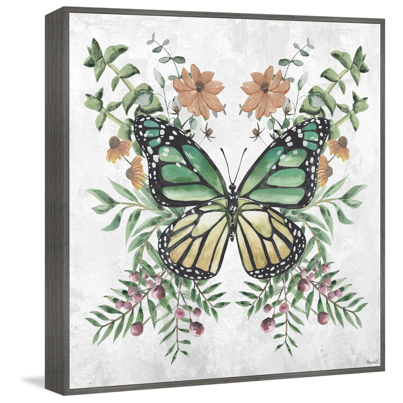 Wild Spirit - Impression sur toile avec cadre flottant, H 48 po x l 48 po x P 1,5 po