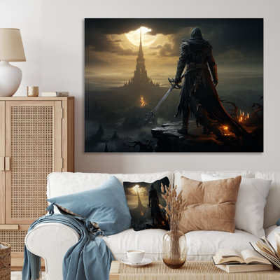 «Watchful Villian II» sur toile